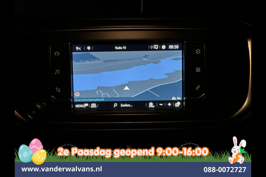Opel Vivaro 2.0CDTI 145pk L3H1 Dubbele Cabine Euro6 Airco | 6-Zits | Navigatie | 2500kg Trekhaak | Apple Carplay Android Auto, Cruisecontrol, Parkeersensoren