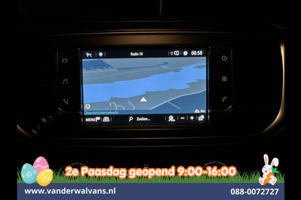Opel Vivaro 2.0CDTI 145pk L3H1 Dubbele Cabine Euro6 Airco | 6-Zits | Navigatie | 2500kg Trekhaak | Apple Carplay Android Auto, Cruisecontrol, Parkeersensoren