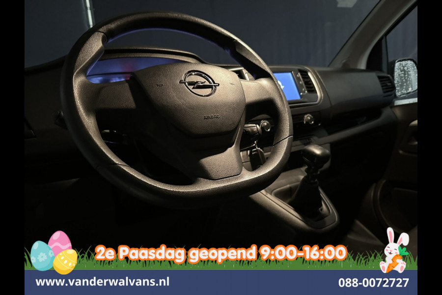 Opel Vivaro 2.0CDTI 145pk L3H1 Dubbele Cabine Euro6 Airco | 6-Zits | Navigatie | 2500kg Trekhaak | Apple Carplay Android Auto, Cruisecontrol, Parkeersensoren