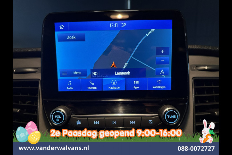 Ford Transit Custom 2.0 TDCI 131pk L2H1 Dubbele Cabine Euro6 Airco | 6-Zits | Navigatie | LED | Apple Carplay | Cruisecontrol Android Auto, Parkeersensoren, Stoelverwarming, Verwarmde voorruit, 2800kg trekvermogen