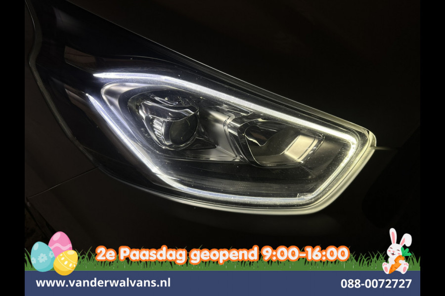 Ford Transit Custom 2.0 TDCI 131pk L2H1 Dubbele Cabine Euro6 Airco | 6-Zits | Navigatie | LED | Apple Carplay | Cruisecontrol Android Auto, Parkeersensoren, Stoelverwarming, Verwarmde voorruit, 2800kg trekvermogen
