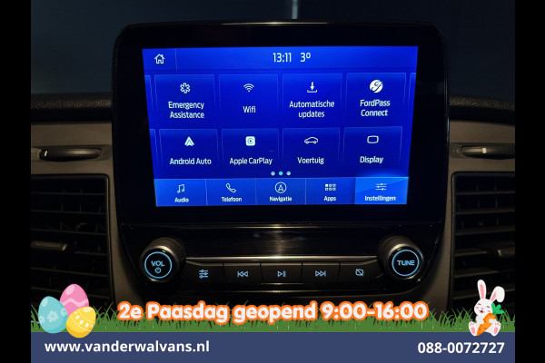 Ford Transit Custom 2.0 TDCI 131pk L2H1 Dubbele Cabine Euro6 Airco | 6-Zits | Navigatie | LED | Apple Carplay | Cruisecontrol Android Auto, Parkeersensoren, Stoelverwarming, Verwarmde voorruit, 2800kg trekvermogen