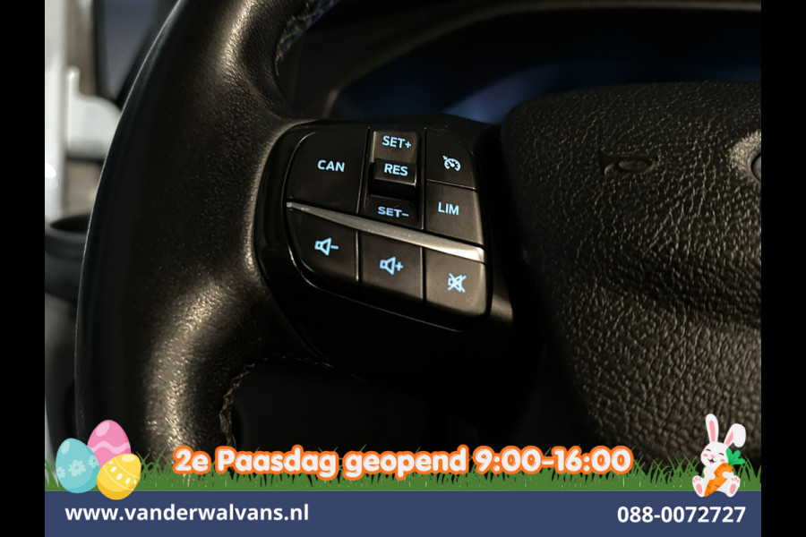 Ford Transit Custom 2.0 TDCI 131pk L2H1 Dubbele Cabine Euro6 Airco | 6-Zits | Navigatie | LED | Apple Carplay | Cruisecontrol Android Auto, Parkeersensoren, Stoelverwarming, Verwarmde voorruit, 2800kg trekvermogen
