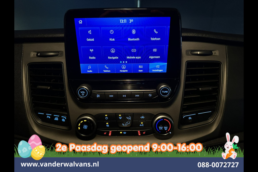 Ford Transit Custom 2.0 TDCI 131pk L2H1 Dubbele Cabine Euro6 Airco | 6-Zits | Navigatie | LED | Apple Carplay | Cruisecontrol Android Auto, Parkeersensoren, Stoelverwarming, Verwarmde voorruit, 2800kg trekvermogen