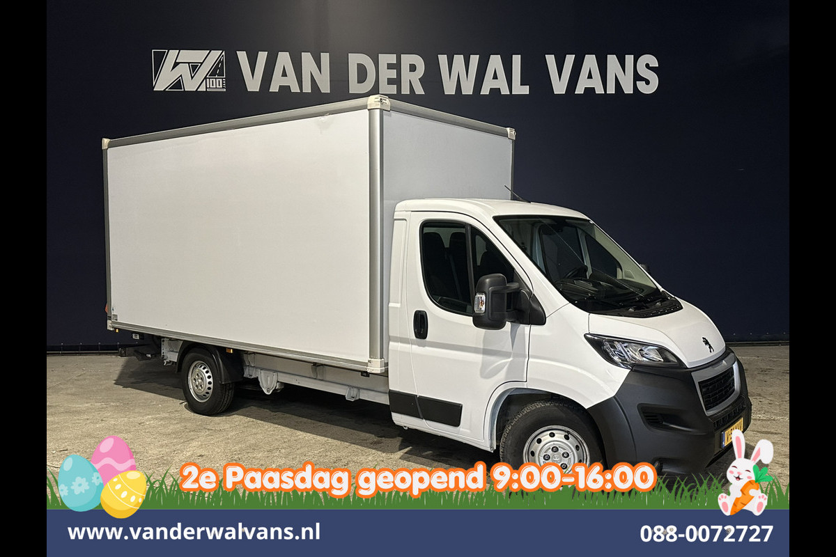 Peugeot Boxer 2.2 BlueHDi 165pk Bakwagen 434cm Lang Laadklep Fabrieksgarantie Euro6 Airco | Camera | Cruisecontrol Bijrijdersbank.