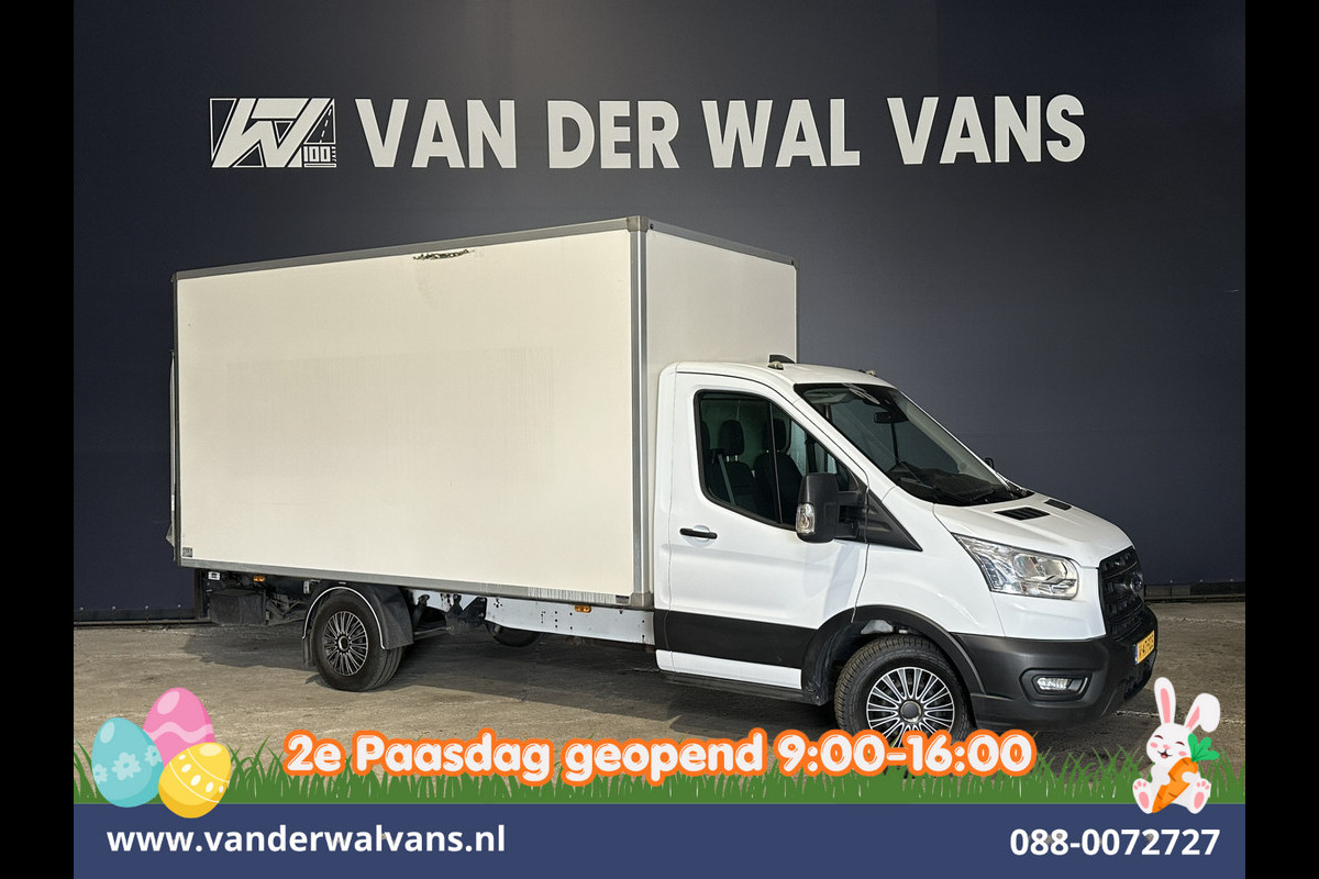 Ford Transit 2.0 TDCI 160pk Bakwagen Laadklep Euro6 Airco | Cruisecontrol | Lat om Lat betimmering Verwarmde Voorruit, Bijrijdersbank