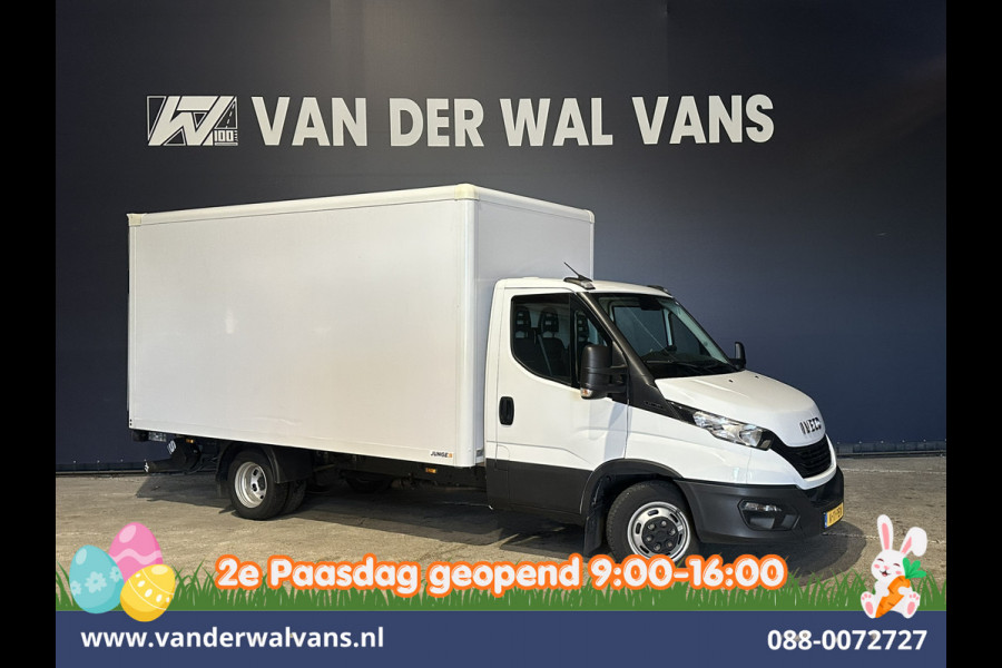 Iveco Daily 35C16H 157pk Dubbel Lucht Bakwagen Laadklep Euro6 Airco | Bijrijdersbank