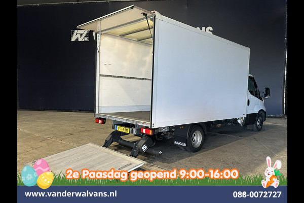 Iveco Daily 35C16H 157pk Dubbel Lucht Bakwagen Laadklep Euro6 Airco | Bijrijdersbank