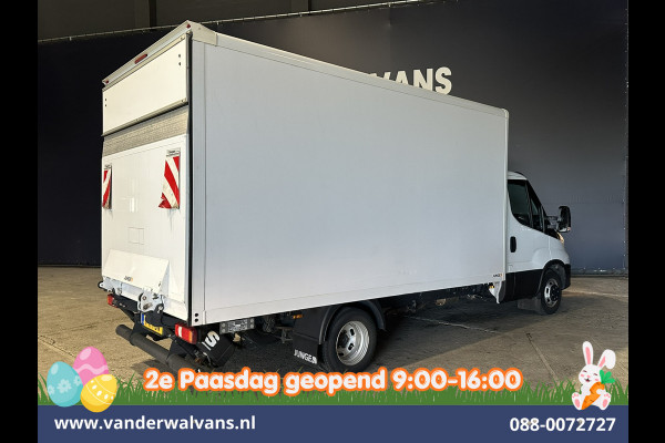 Iveco Daily 35C16H 157pk Dubbel Lucht Bakwagen Laadklep Euro6 Airco | Bijrijdersbank