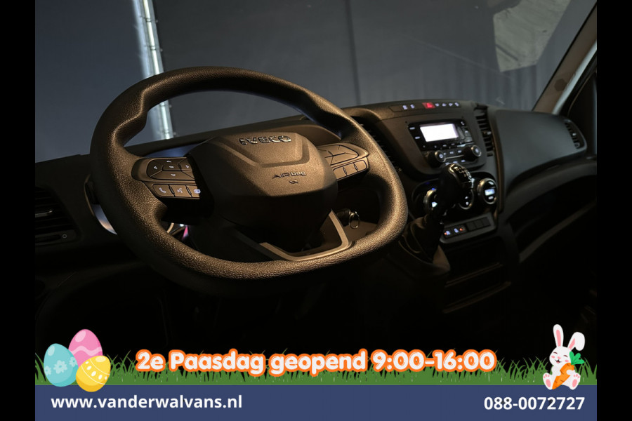 Iveco Daily 35C16H 157pk Dubbel Lucht Bakwagen Laadklep Euro6 Airco | Bijrijdersbank