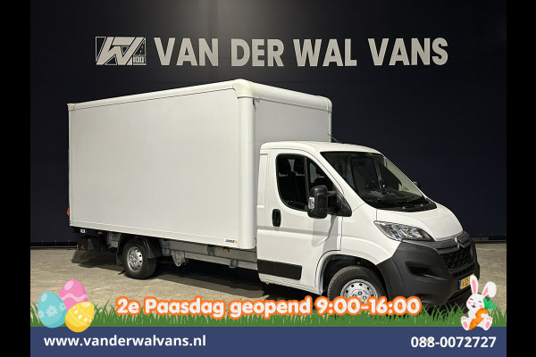 Citroën Jumper 2.2 BlueHDi 141pk Bakwagen 436cm Lang Laadklep Fabrieksgarantie Euro6 Airco | Camera | Navigatie | Cruisecontrol | Apple Carplay Android Auto, 1010kg laadvermogen, Bijrijdersbank