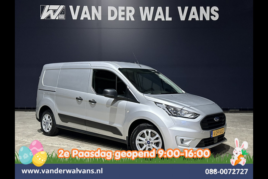 Ford Transit Connect 1.5 EcoBlue 100pk L2H1 Euro6 Airco | Camera | Navigatie | Trekhaak | LM velgen Parkeersensoren, Bumper in de kleur, Verwarmde voorruit, Zijdeur