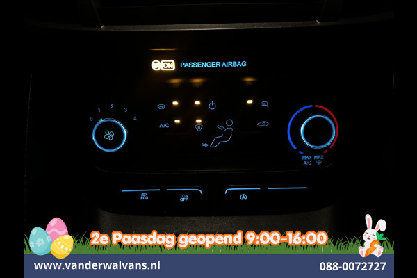 Ford Transit Connect 1.5 EcoBlue 100pk L2H1 Euro6 Airco | Camera | Navigatie | Trekhaak | LM velgen Parkeersensoren, Bumper in de kleur, Verwarmde voorruit, Zijdeur