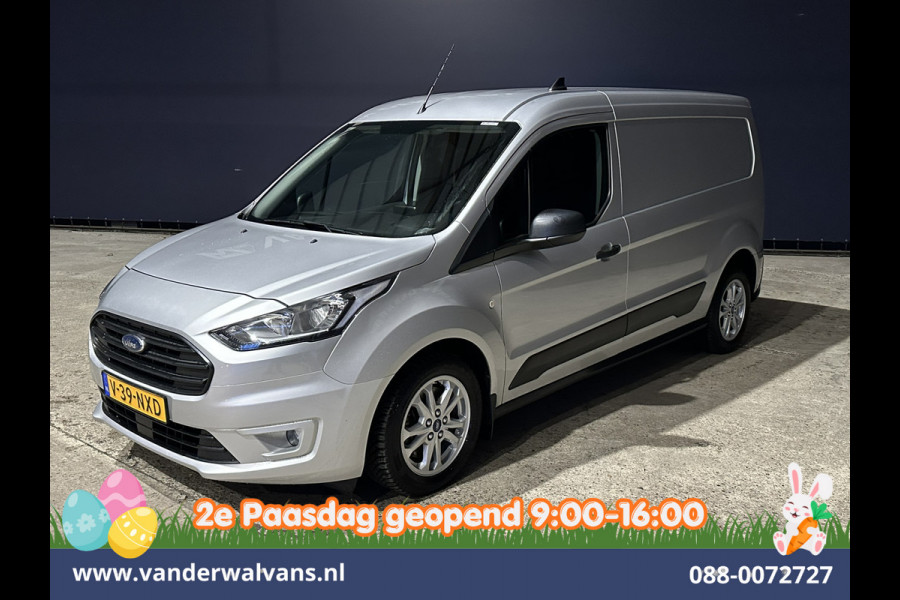 Ford Transit Connect 1.5 EcoBlue 100pk L2H1 Euro6 Airco | Camera | Navigatie | Trekhaak | LM velgen Parkeersensoren, Bumper in de kleur, Verwarmde voorruit, Zijdeur