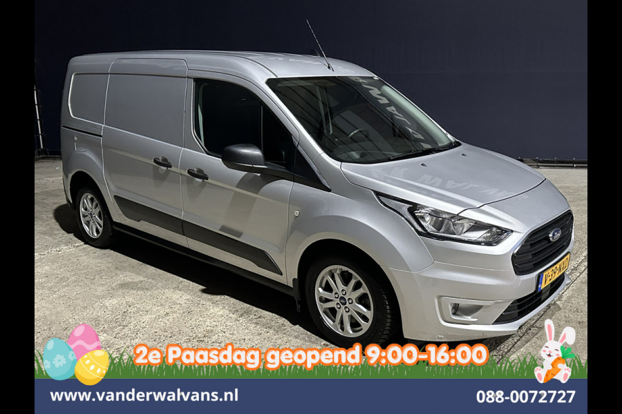 Ford Transit Connect 1.5 EcoBlue 100pk L2H1 Euro6 Airco | Camera | Navigatie | Trekhaak | LM velgen Parkeersensoren, Bumper in de kleur, Verwarmde voorruit, Zijdeur