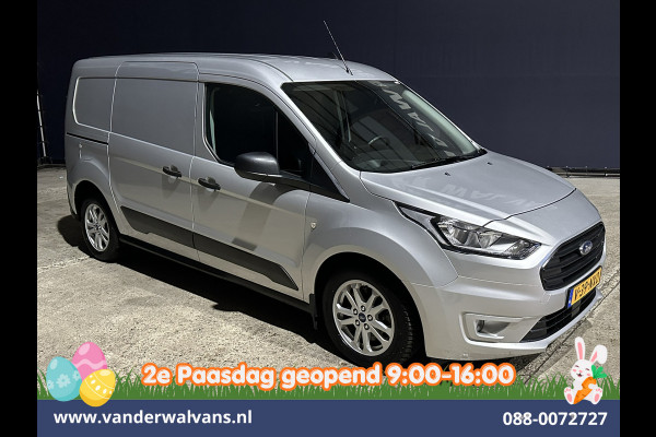 Ford Transit Connect 1.5 EcoBlue 100pk L2H1 Euro6 Airco | Camera | Navigatie | Trekhaak | LM velgen Parkeersensoren, Bumper in de kleur, Verwarmde voorruit, Zijdeur