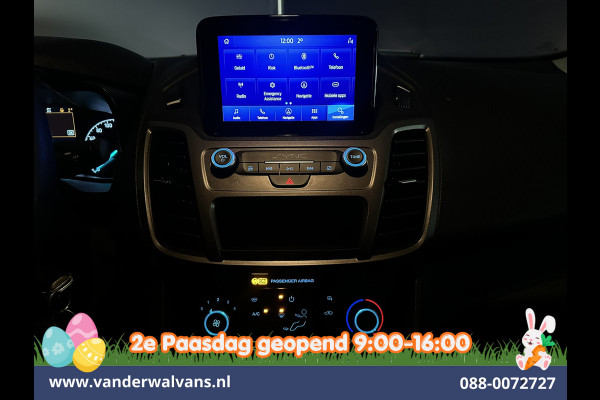 Ford Transit Connect 1.5 EcoBlue 100pk L2H1 Euro6 Airco | Camera | Navigatie | Trekhaak | LM velgen Parkeersensoren, Bumper in de kleur, Verwarmde voorruit, Zijdeur