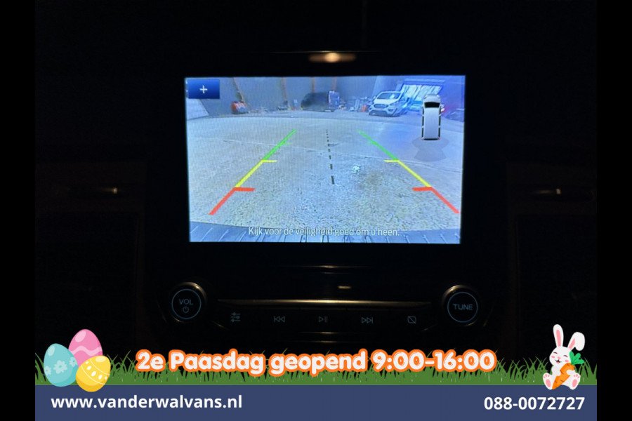 Ford Transit Custom 2.0 TDCI 170pk L2H1 Dubbele Cabine Euro6 Airco | 6-Zits | Camera | Navigatie | LED | Apple Carplay Android Auto, Cruisecontrol, Stoelverwarming, Verwarmde voorruit, Parkeersensoren, 2800kg trekvermogen, Dakdragers