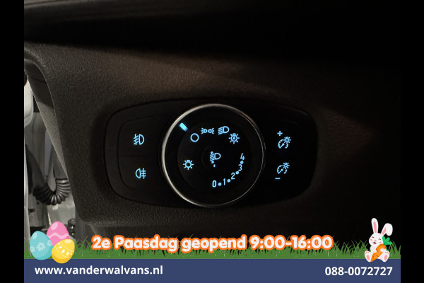 Ford Transit Custom 2.0 TDCI 170pk L2H1 Dubbele Cabine Euro6 Airco | 6-Zits | Camera | Navigatie | LED | Apple Carplay Android Auto, Cruisecontrol, Stoelverwarming, Verwarmde voorruit, Parkeersensoren, 2800kg trekvermogen, Dakdragers