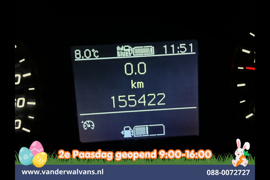 Mercedes-Benz Sprinter 317 CDI 170pk L3H2 Euro6 Airco | 360 graden Camera | Navigatie | Apple Carplay | Cruisecontrol Android Auto, Chauffeursstoel, Stoelverwarming, Parkeersensoren, Bijrijdersbank