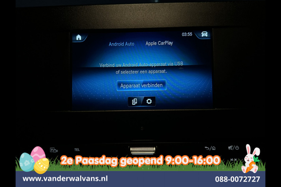 Mercedes-Benz Sprinter 316 CDI 164pk L3H2 Euro6 Airco | 2x Zijdeur | Camera | Apple Carplay | Chauffeursstoel Android Auto, Parkeersensoren, Bijrijdersbank