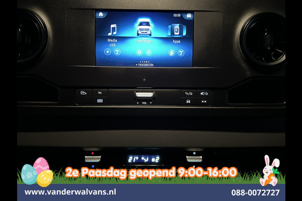 Mercedes-Benz Sprinter 316 CDI 164pk L3H2 Euro6 Airco | 2x Zijdeur | Camera | Apple Carplay | Chauffeursstoel Android Auto, Parkeersensoren, Bijrijdersbank