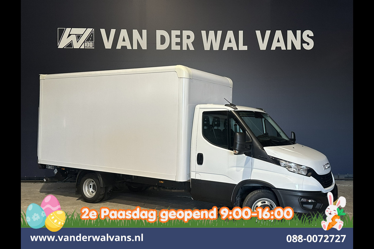 Iveco Daily 35C16H 157pk Bakwagen Laadklep Dubbel Lucht Euro6 Airco | Bijrijdersbank
