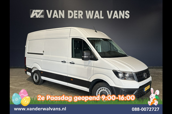 Volkswagen Crafter 2.0 TDI 140pk Automaat L3H3 L2H2 Euro6 Airco | Navigatie | Camera | Apple Carplay | Chauffeursstoel Android Auto, Leder, Parkeersensoren, Bijrijdersbank