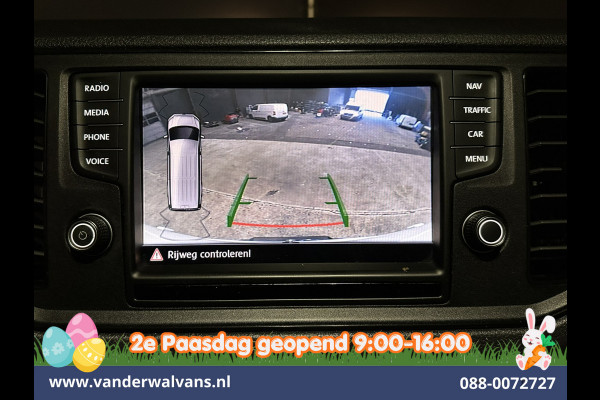 Volkswagen Crafter 2.0 TDI 140pk Automaat L3H3 L2H2 Euro6 Airco | Navigatie | Camera | Apple Carplay | Chauffeursstoel Android Auto, Leder, Parkeersensoren, Bijrijdersbank