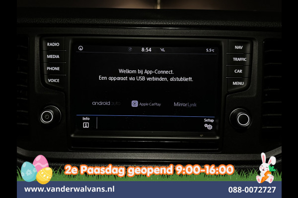 Volkswagen Crafter 2.0 TDI 140pk Automaat L3H3 L2H2 Euro6 Airco | Navigatie | Camera | Apple Carplay | Chauffeursstoel Android Auto, Leder, Parkeersensoren, Bijrijdersbank