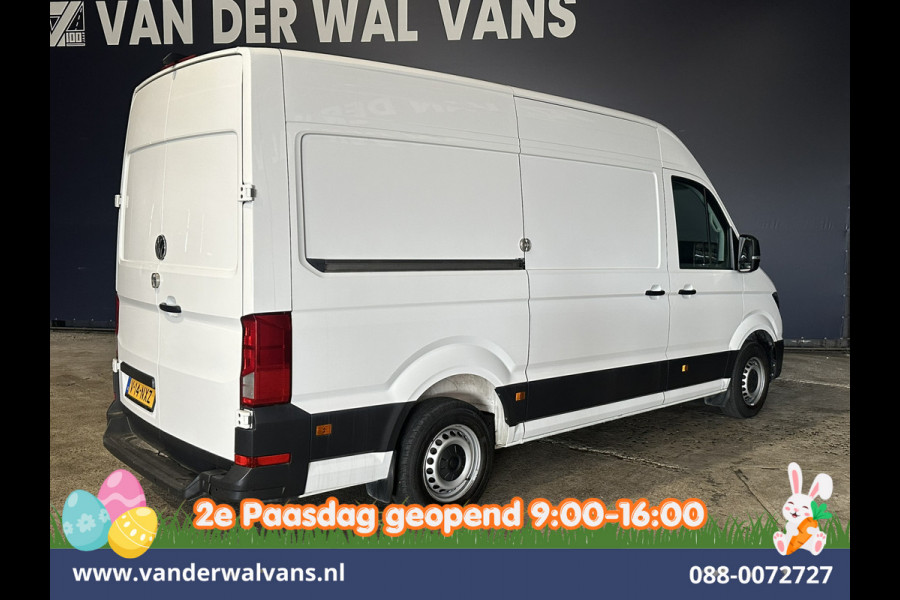 Volkswagen Crafter 2.0 TDI 140pk Automaat L3H3 L2H2 Euro6 Airco | Navigatie | Camera | Apple Carplay | Chauffeursstoel Android Auto, Leder, Parkeersensoren, Bijrijdersbank