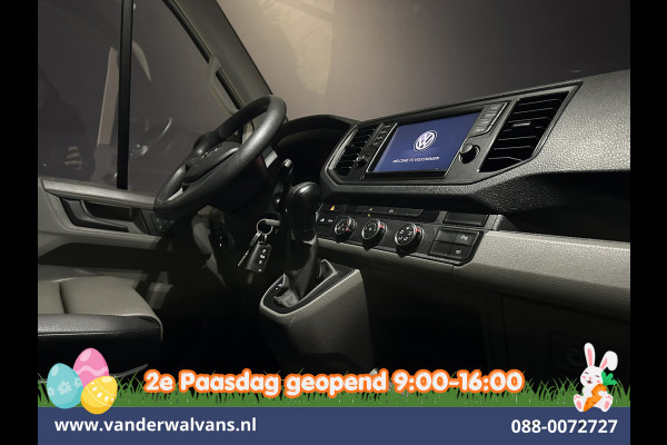Volkswagen Crafter 2.0 TDI 140pk Automaat L3H3 L2H2 Euro6 Airco | Navigatie | Camera | Apple Carplay | Chauffeursstoel Android Auto, Leder, Parkeersensoren, Bijrijdersbank