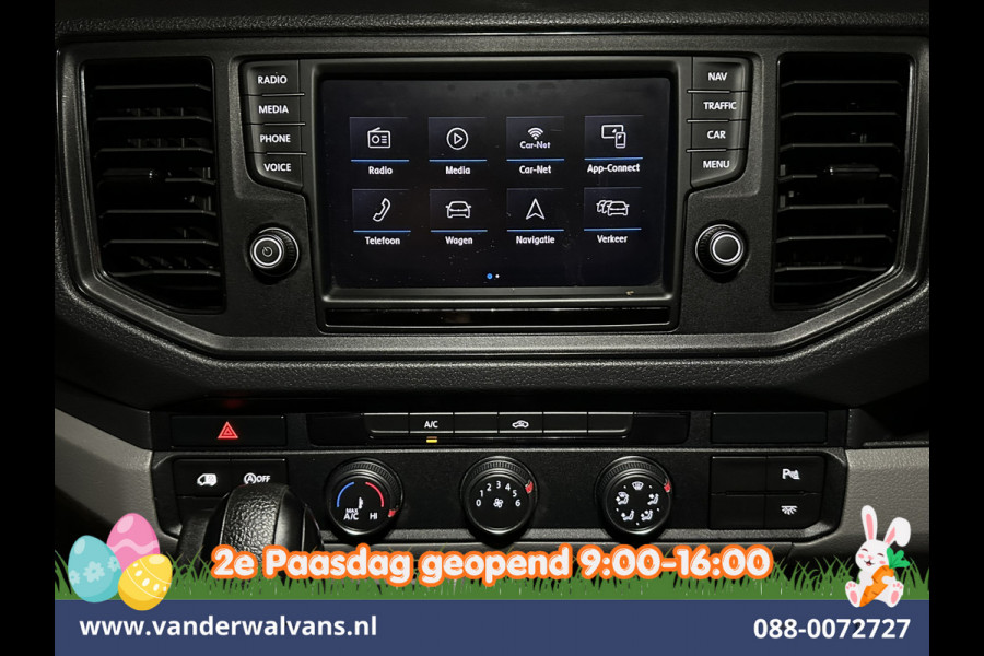 Volkswagen Crafter 2.0 TDI 140pk Automaat L3H3 L2H2 Euro6 Airco | Navigatie | Camera | Apple Carplay | Chauffeursstoel Android Auto, Leder, Parkeersensoren, Bijrijdersbank