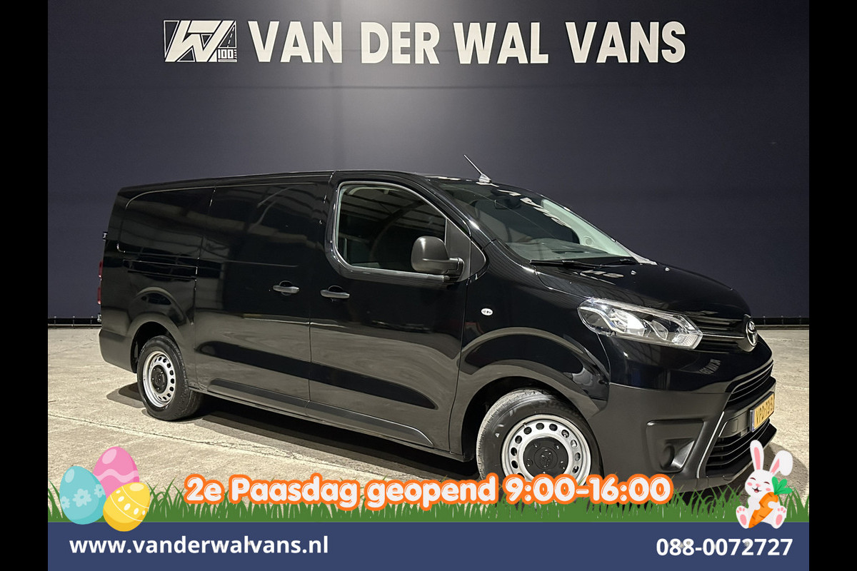 Toyota ProAce Worker 2.0 D-4D 145pk L3H1 Euro6 Airco | 2x zijdeur | Apple Carplay | Cruisecontrol Android Auto, Parkeersensoren, Bijrijdersbank, 2500kg trekvermogen