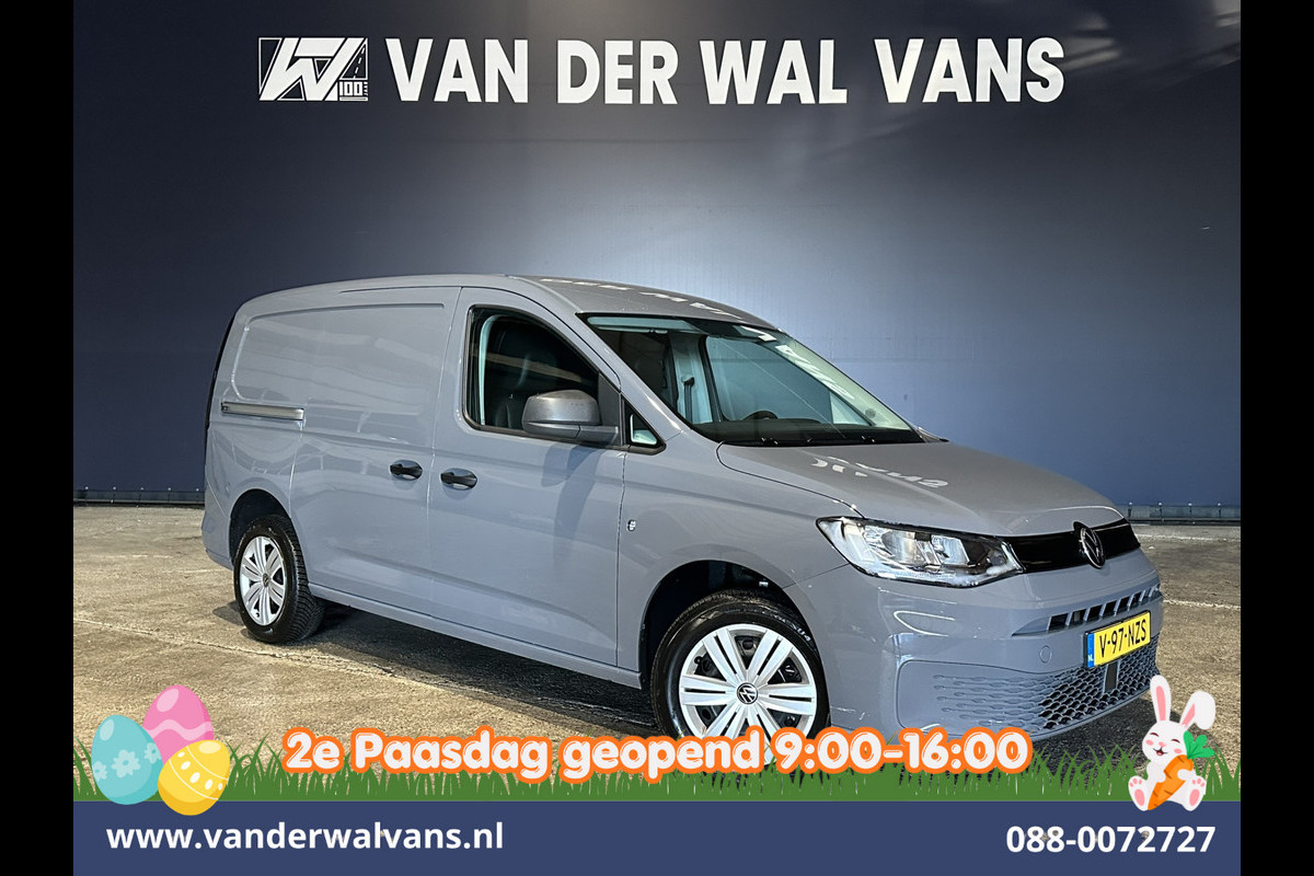 Volkswagen Caddy Cargo Maxi 1.5 TSI 115pk Automaat Benzine motor L2H1 Fabrieksgarantie Euro6 Airco | Camera | Apple Carplay | Bumper in de kleur Cruisecontrol, Android Auto, Zijdeur
