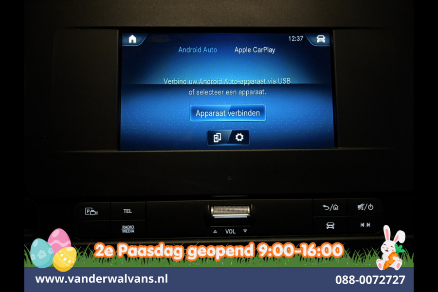 Mercedes-Benz Sprinter 317 CDI 170pk L3H2 Euro6 Airco | Camera | Apple Carplay | Cruisecontrol Android Auto, Chauffeursstoel, Stoelverwarming, 270 Graden Achterdeuren, Bijrijdersbank