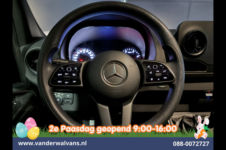 Mercedes-Benz Sprinter 317 CDI 170pk L3H2 Euro6 Airco | Camera | Apple Carplay | Cruisecontrol Android Auto, Chauffeursstoel, Stoelverwarming, 270 Graden Achterdeuren, Bijrijdersbank