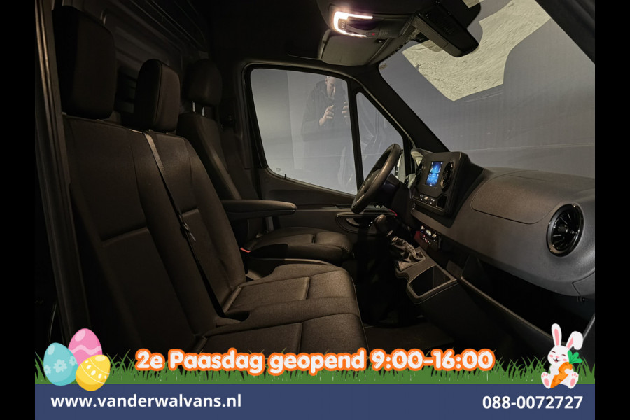 Mercedes-Benz Sprinter 317 CDI 170pk L3H2 Euro6 Airco | Camera | Apple Carplay | Cruisecontrol Android Auto, Chauffeursstoel, Stoelverwarming, 270 Graden Achterdeuren, Bijrijdersbank