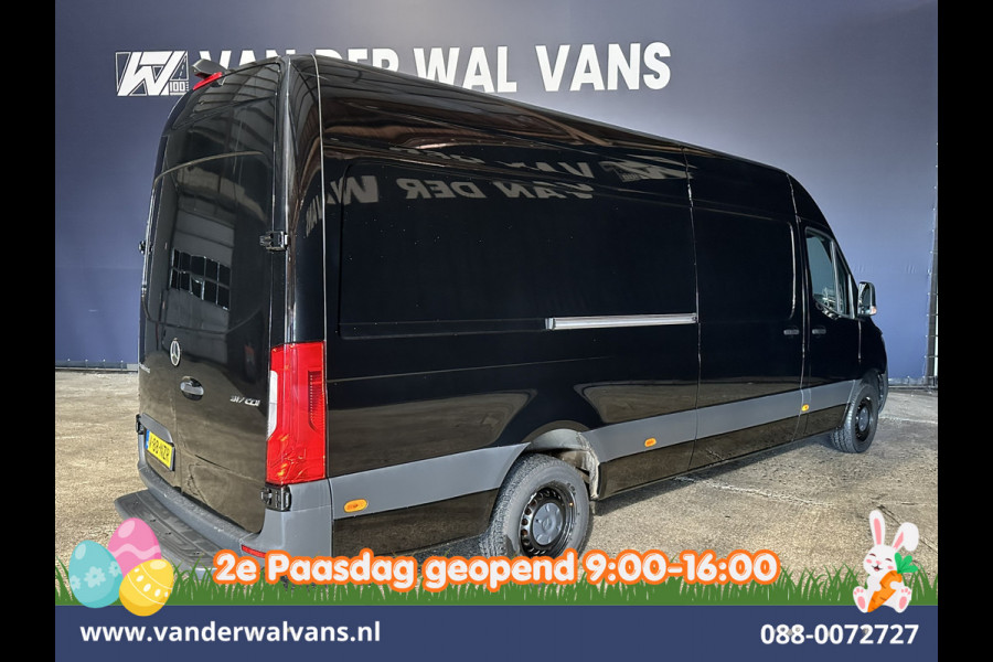 Mercedes-Benz Sprinter 317 CDI 170pk L3H2 Euro6 Airco | Camera | Apple Carplay | Cruisecontrol Android Auto, Chauffeursstoel, Stoelverwarming, 270 Graden Achterdeuren, Bijrijdersbank