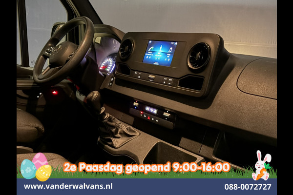 Mercedes-Benz Sprinter 317 CDI 170pk L3H2 Euro6 Airco | Camera | Apple Carplay | Cruisecontrol Android Auto, Chauffeursstoel, Stoelverwarming, 270 Graden Achterdeuren, Bijrijdersbank