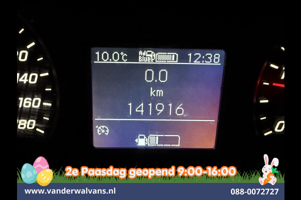 Mercedes-Benz Sprinter 317 CDI 170pk L3H2 Euro6 Airco | Camera | Apple Carplay | Cruisecontrol Android Auto, Chauffeursstoel, Stoelverwarming, 270 Graden Achterdeuren, Bijrijdersbank