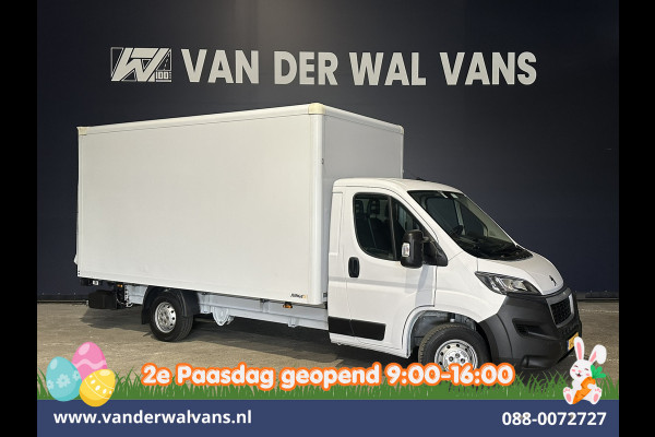 Peugeot Boxer 2.2 BlueHDi 141pk Bakwagen 436cm Lang Laadklep Euro6 Airco | Cruisecontrol | 955kg laadvermogen Bijrijdersbank