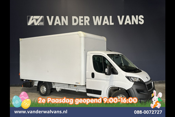Peugeot Boxer 2.2 BlueHDi 141pk Bakwagen 436cm Lang Laadklep Euro6 Airco | Cruisecontrol | 985kg laadvermogen Bijrijdersbank