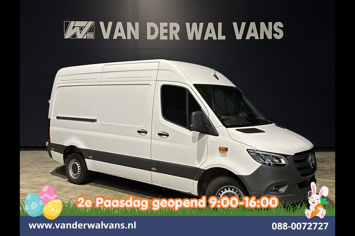 Mercedes-Benz Sprinter 317 CDI 170pk 9G-Tronic Automaat L2H2 Fabrieksgarantie Euro6 Airco | LED | Camera | XXL MBUX | Navigatie | LED Cruisecontrol, Chauffeursstoel, Stoelverwarming, Parkeersensoren, Bijrijdersbank