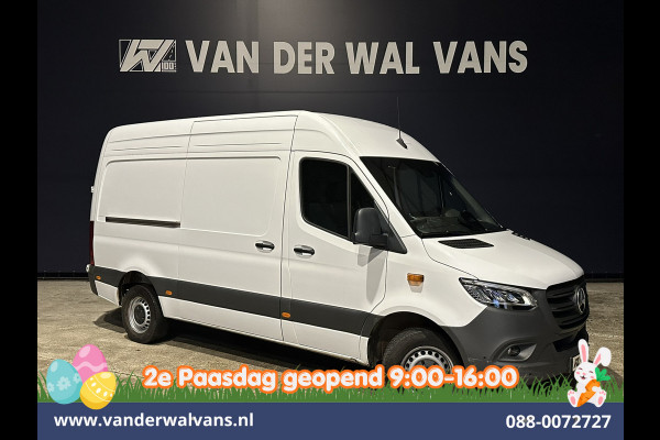 Mercedes-Benz Sprinter 317 CDI 170pk 9G-Tronic Automaat L2H2 Fabrieksgarantie Euro6 Airco | LED | Camera | XXL MBUX | Navigatie | LED Cruisecontrol, Chauffeursstoel, Stoelverwarming, Parkeersensoren, Bijrijdersbank