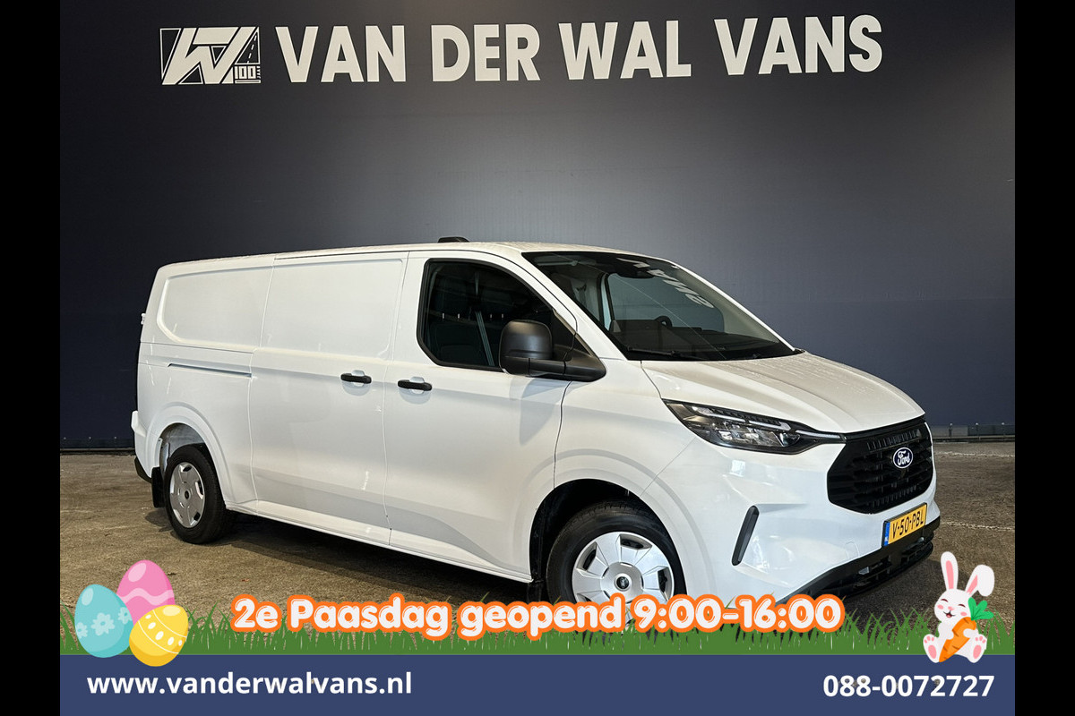 Ford Transit Custom 2.0 TDCI 136pk L2H1 Euro6 Airco | Camera | Apple Carplay | LED | Cruisecontrol | Verwarmde voorruit Android Auto, Parkeersensoren, Bijrijdersbank