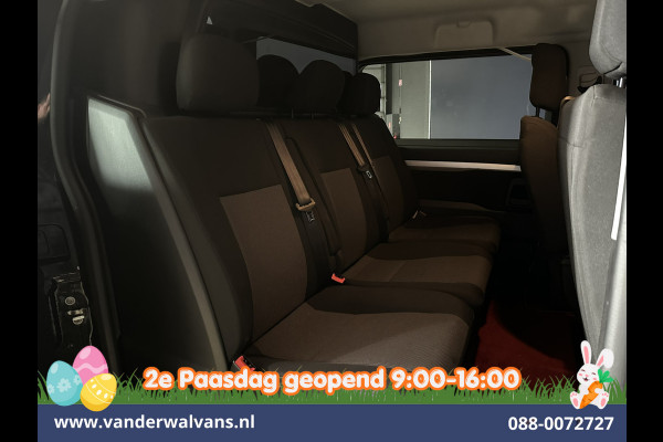 Peugeot Expert 2.0 BlueHDI 123pk Automaat L3H1 Dubbele Cabine Euro6 Airco | 6-Zits | Camera | Navigatie Head up Display, Apple Carplay, Android Auto, cruisecontrol, Trekhaak, Parkeersensoren