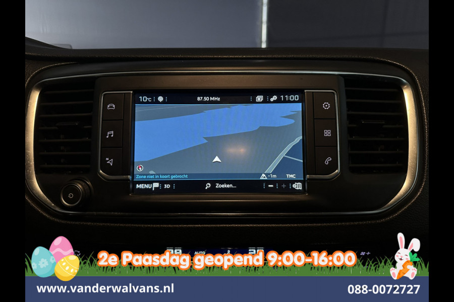 Peugeot Expert 2.0 BlueHDI 123pk Automaat L3H1 Dubbele Cabine Euro6 Airco | 6-Zits | Camera | Navigatie Head up Display, Apple Carplay, Android Auto, cruisecontrol, Trekhaak, Parkeersensoren
