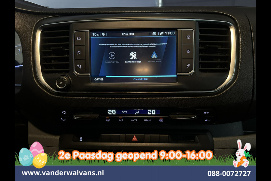 Peugeot Expert 2.0 BlueHDI 123pk Automaat L3H1 Dubbele Cabine Euro6 Airco | 6-Zits | Camera | Navigatie Head up Display, Apple Carplay, Android Auto, cruisecontrol, Trekhaak, Parkeersensoren