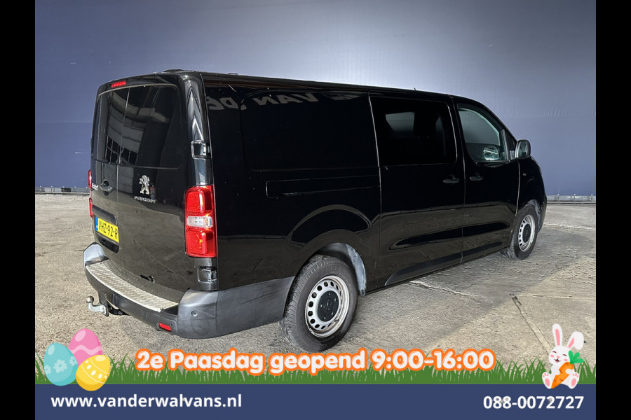 Peugeot Expert 2.0 BlueHDI 123pk Automaat L3H1 Dubbele Cabine Euro6 Airco | 6-Zits | Camera | Navigatie Head up Display, Apple Carplay, Android Auto, cruisecontrol, Trekhaak, Parkeersensoren